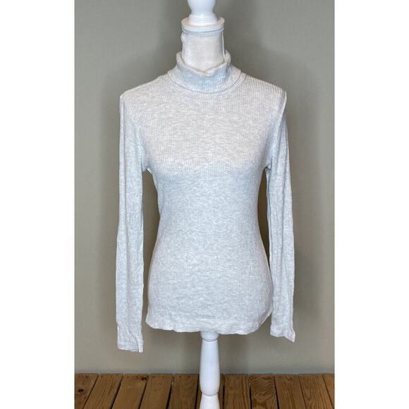 Karen Kane Tops - NEW Karen Kane Ribbed Turtleneck Top Size Small Women’s Gray